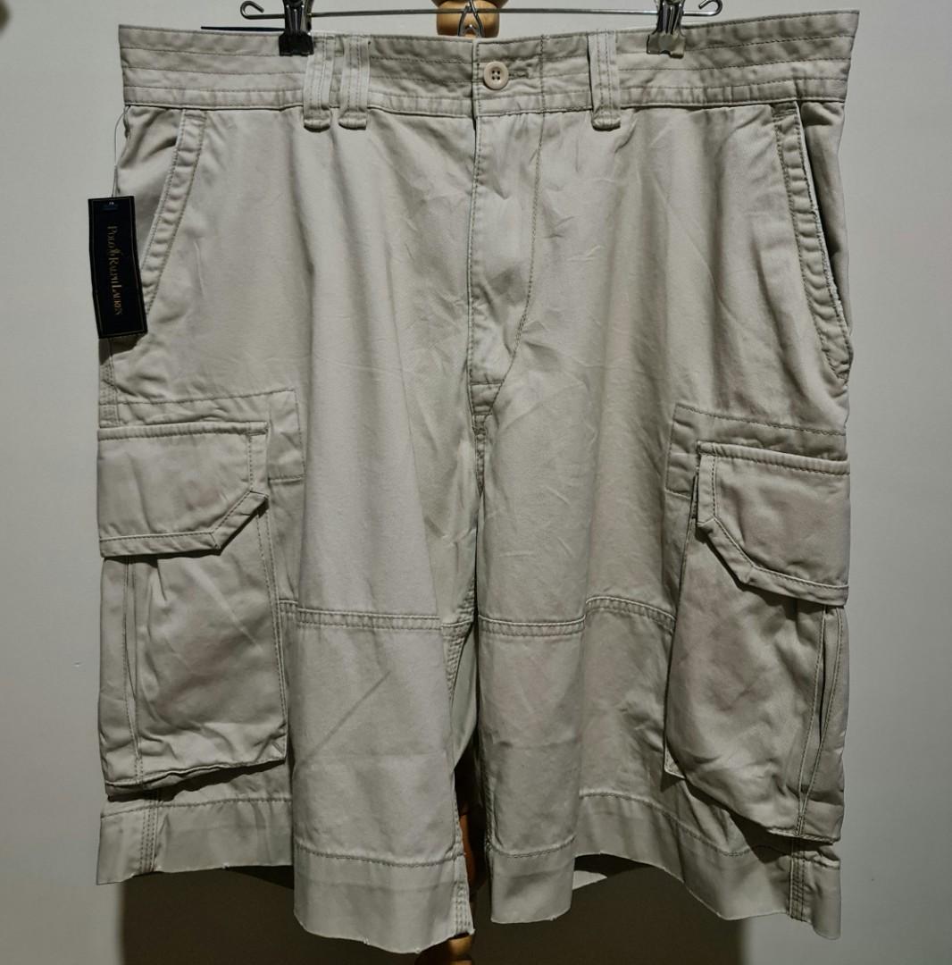 Polo Ralph Lauren men cargo fatigue short pants w38, Men's Fashion,  Bottoms, Shorts on Carousell