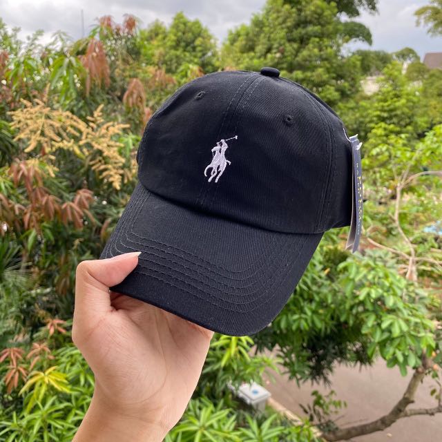 Topi Black Polo Ralph Lauren Hat Polo Winter Top Hats For Sale