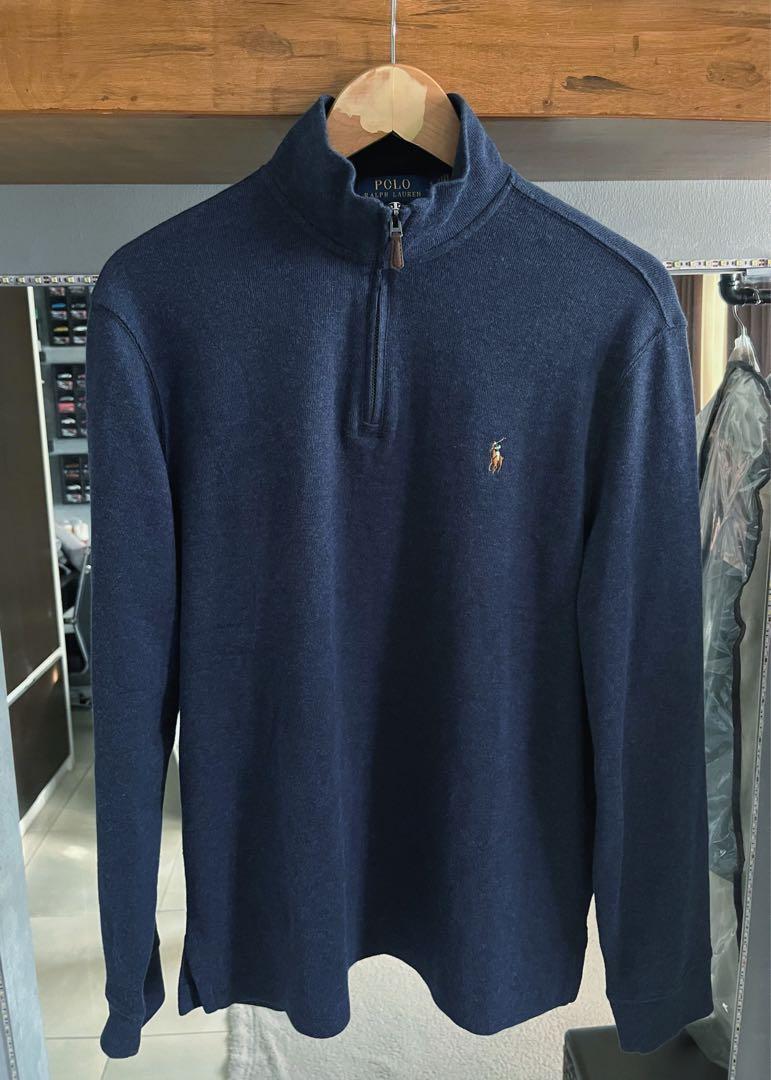 Polo Ralph Lauren Quarter-Zip Pullover, Men's Fashion, Coats, Jackets and  Outerwear on Carousell