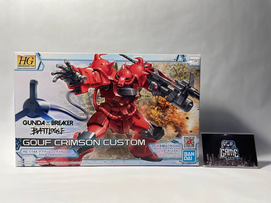 Premium Bandai Hggbb 1 144 Ms 07b 3s Gouf Crimson Custom Hobbies Toys Toys Games On Carousell