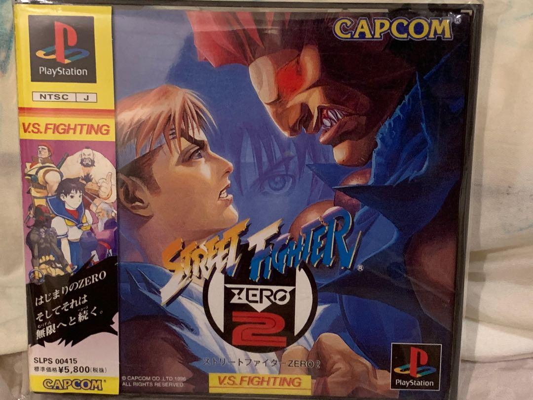 PS1 Street Fighter Zero 2 NTSC/J Original Game, Video Gaming, Video Games,  PlayStation on Carousell