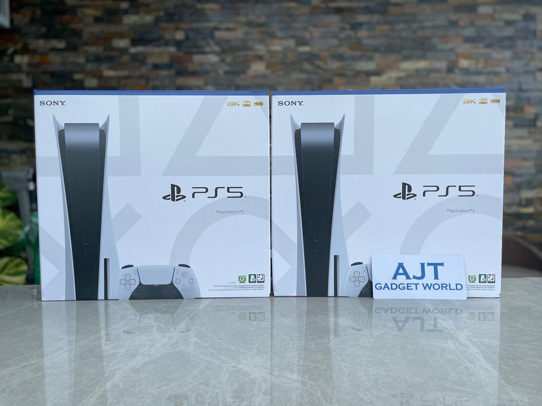 PS5 disc (Category: PlayStation) located in San Juan City. Submitted by ajtswisswatches (Listing ID 1154140654, Image 1). Description: Sony PS5 Standard disc edition 825gb Php 40,000 NOTE: All units are:👈👈 - ✅100% original authentic (legit) - ✅standard factory package We accept credit card for installment For inquiry pm /call 09274488880/0915 3333006 Shop no: 09277487770 we accept bulk (wholesale) order Cash on deliver COD NCR/metro manila only