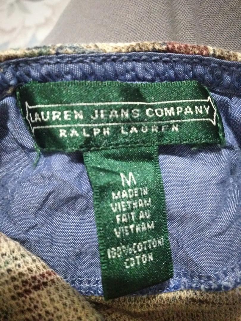ralph lauren top 100% cotton