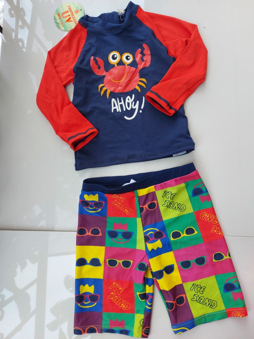 Rash guard for babies, Babies & Kids, Babies & Kids Fashion on Carousell