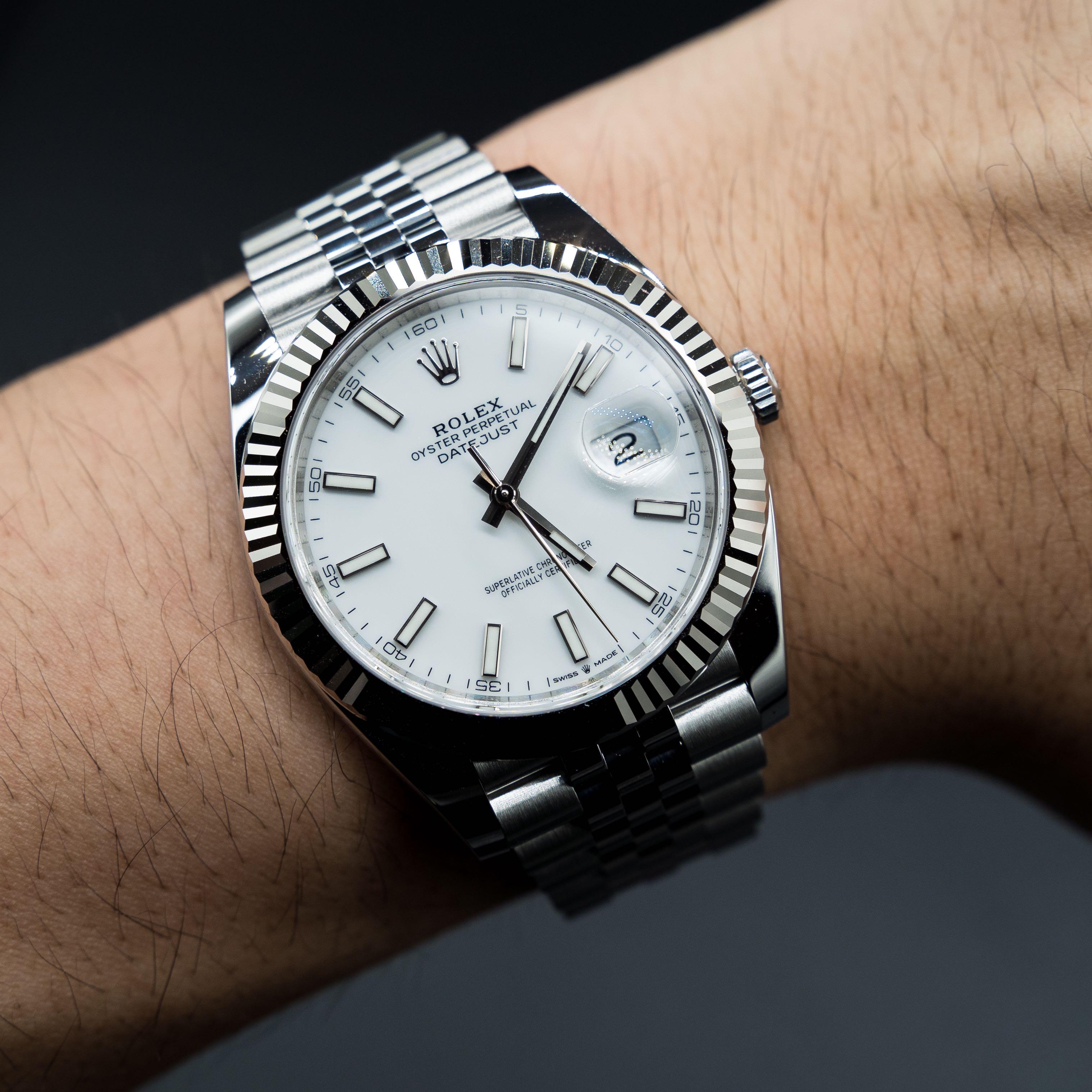 White dial hotsell datejust 41