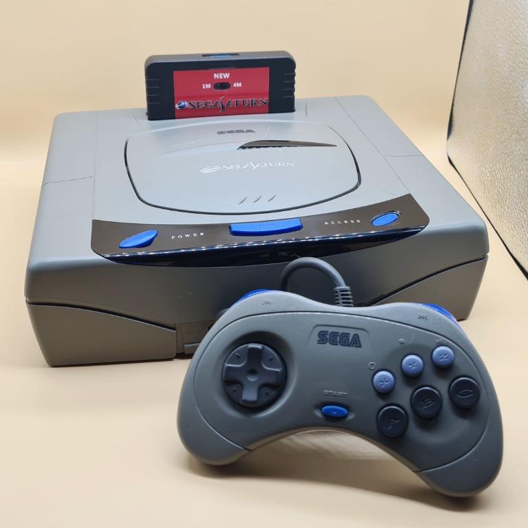 Sega Saturn GREY Console HST-3200 -20Pin Drive- Tested System - Foto 7