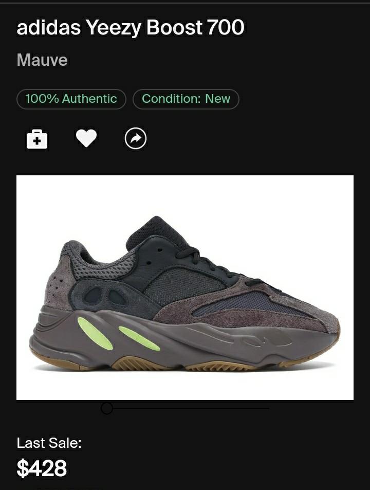 Sepatu Adidas Yeezy Boost 700 Mauve EE9614 Second Thrift | Shoeshop_r10,  Fesyen Pria, Sepatu , Sneakers di Carousell