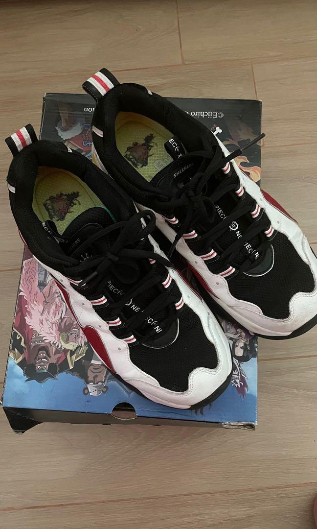 One piece skechers store collab