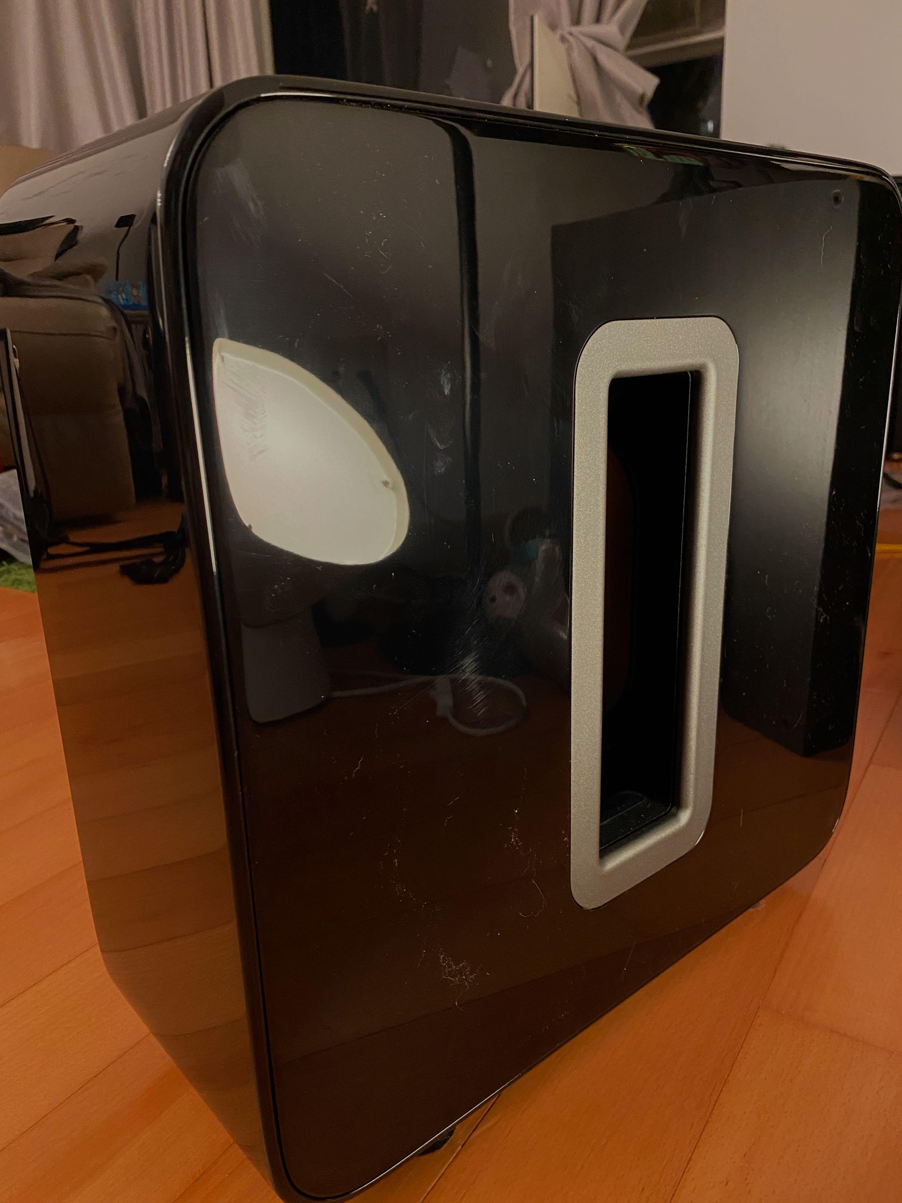 Sonos sub (Gen1) wireless subwoofer for deep bass, 音響器材, Soundbar、揚聲器、藍牙喇叭、耳擴