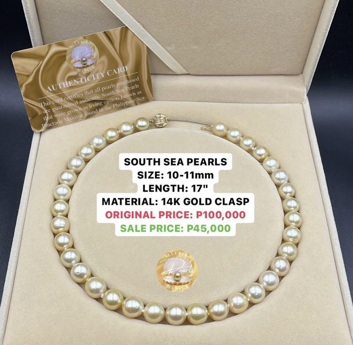 South Sea Pearls Choker Necklace Women s Fashion Jewelry Organizers Necklaces on Carousell
