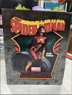 Spider-Woman Painted Statue