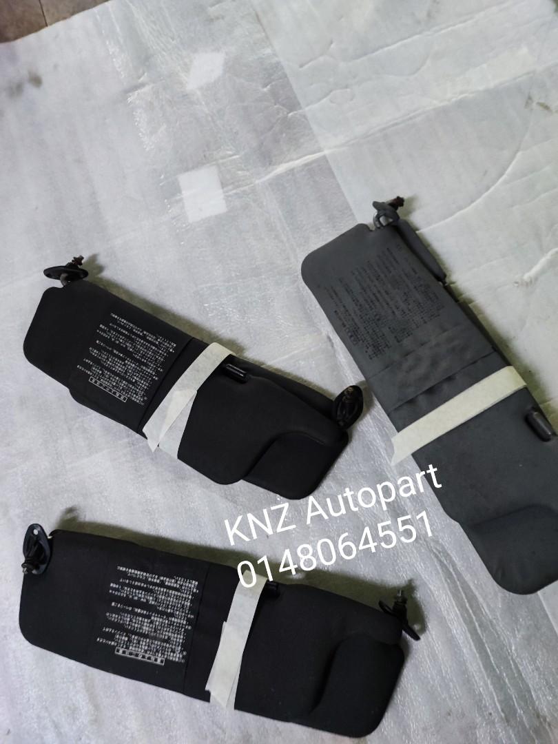Sun visor l2 hitam kancil mira japan, Auto Accessories on Carousell