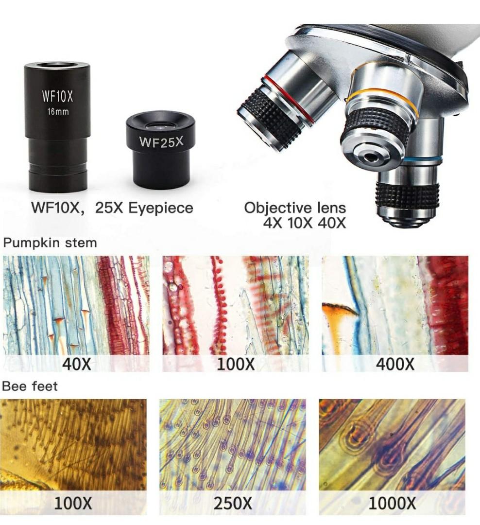 SWIFT Microscope Student Microscope,40X1000X,Monocular