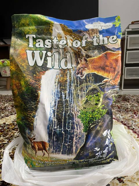 Makanan kucing taste clearance of the wild