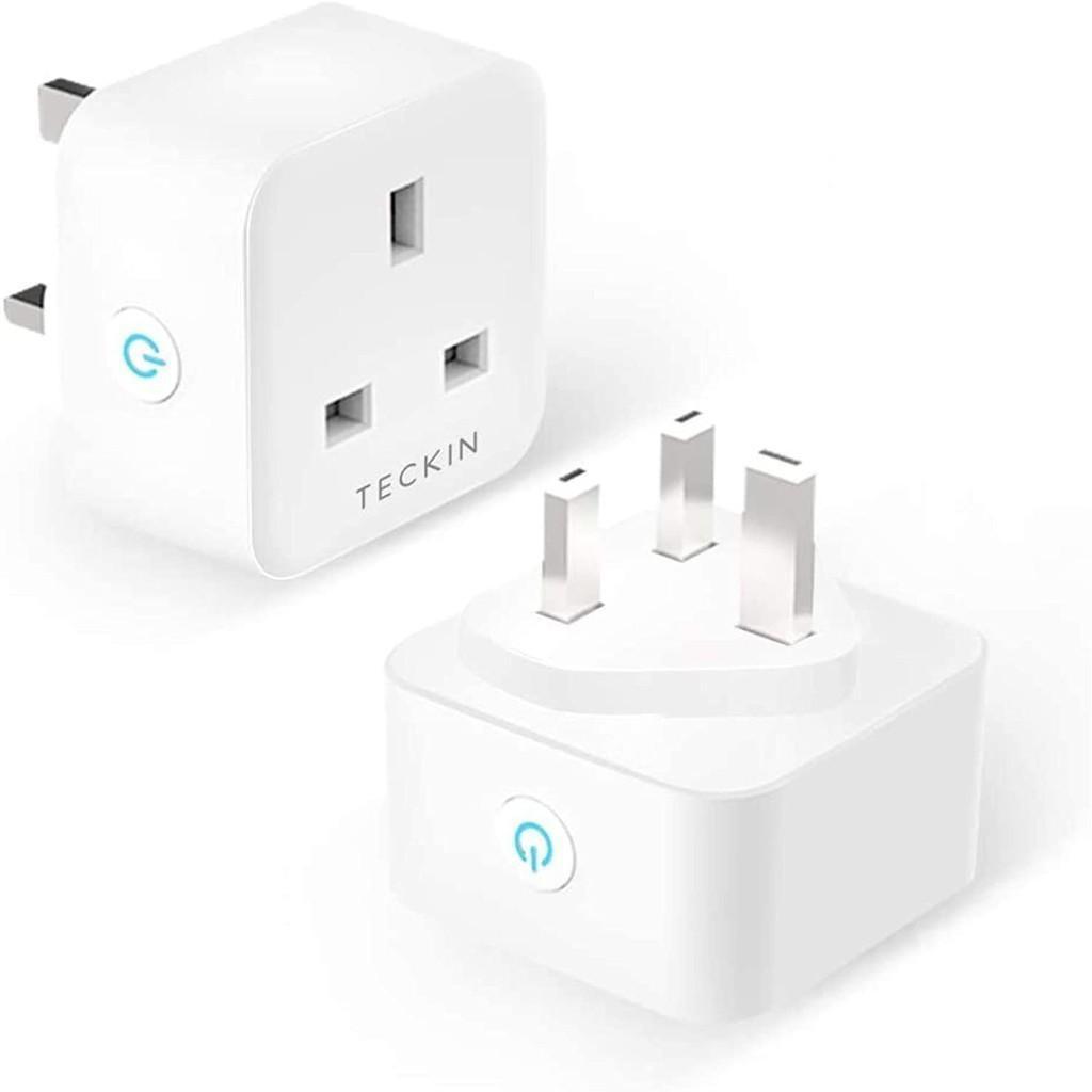 TECKIN Smart Plug, 13A WiFi Outlet Works with Alexa Echo & Google Home