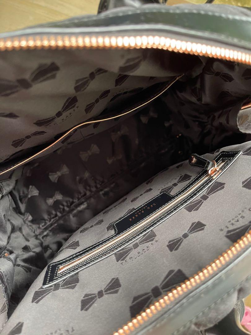 Anisee quilted bow travel bag best sale