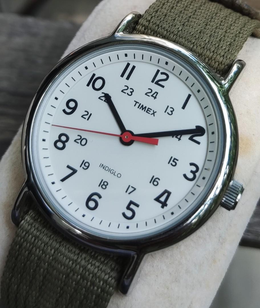 Timex hotsell cream dial
