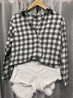 Uniqlo plaid longsleeves