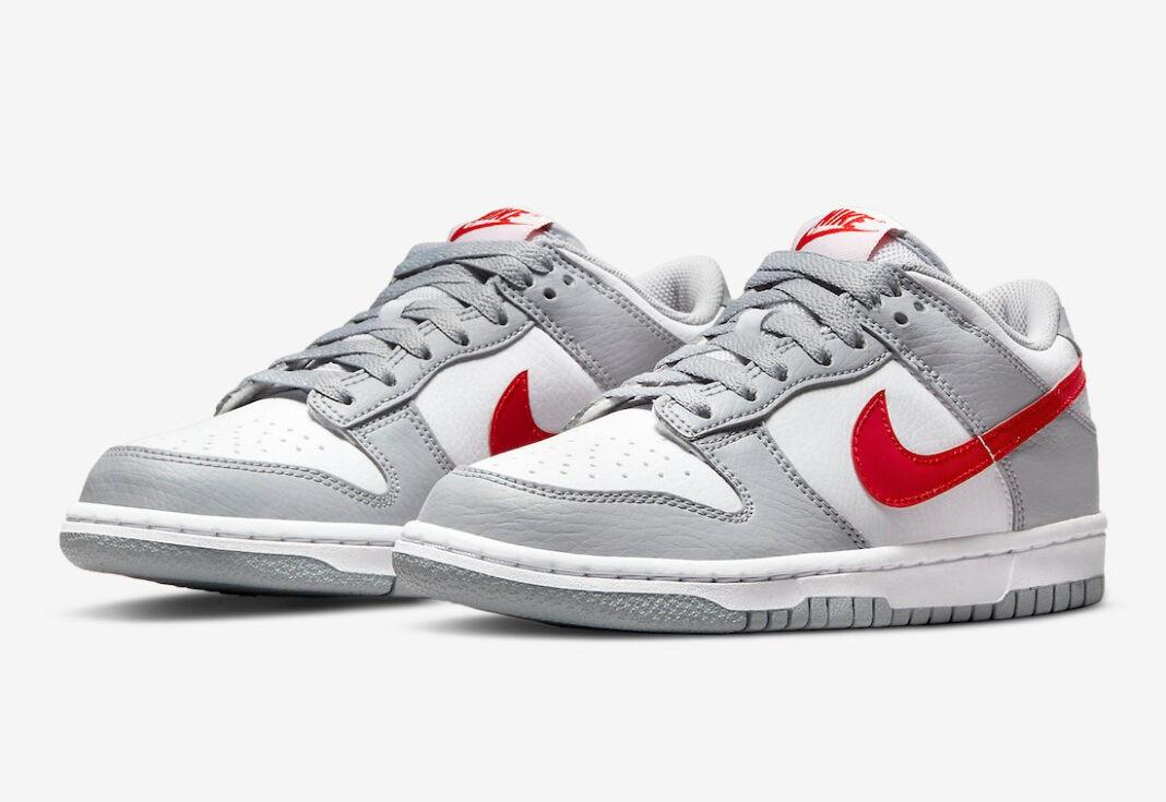 grey and red nike sb