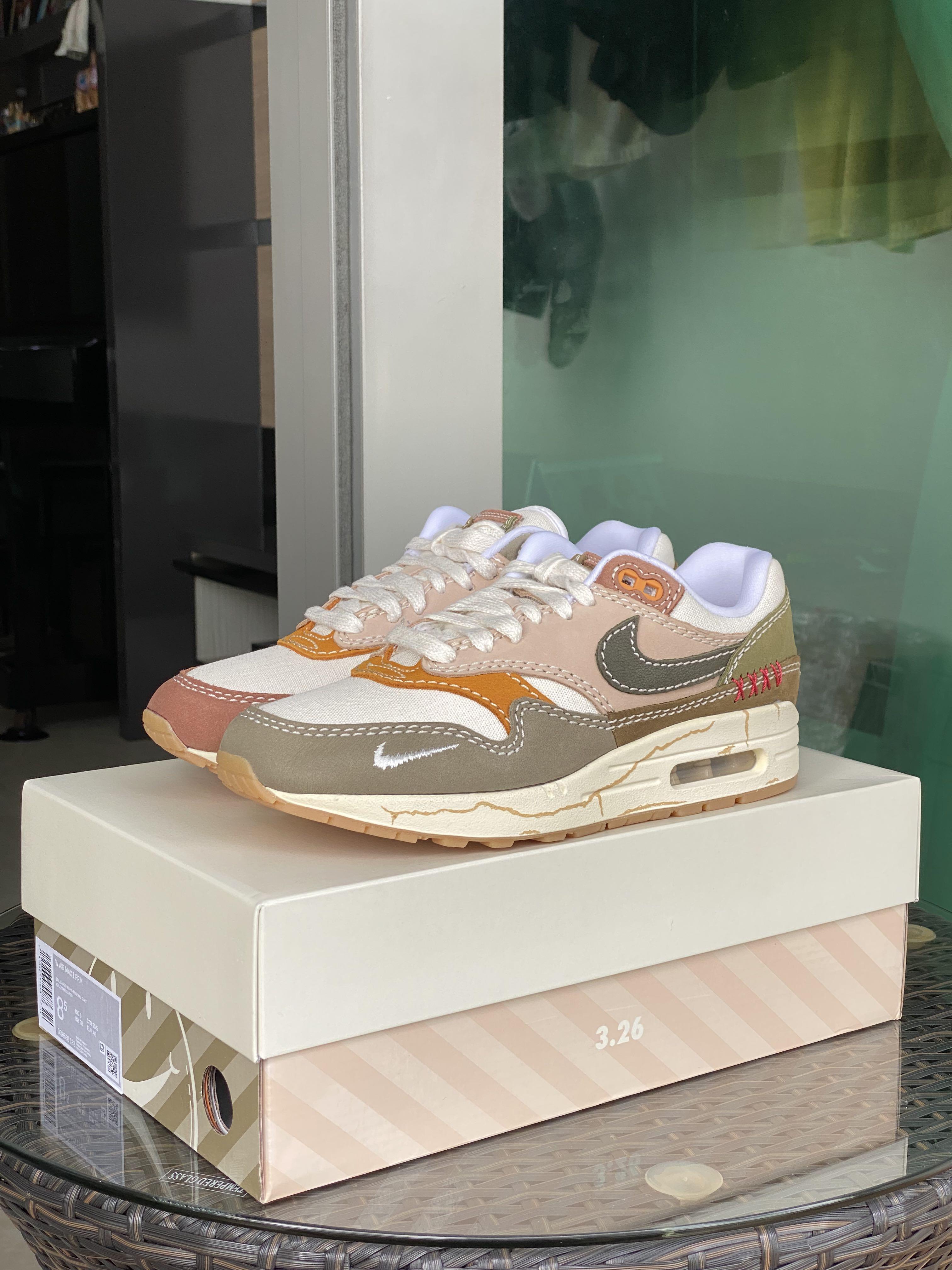 US8.5W 7M Nike Air Max 1 Premium Wabi Sabi Men s Fashion