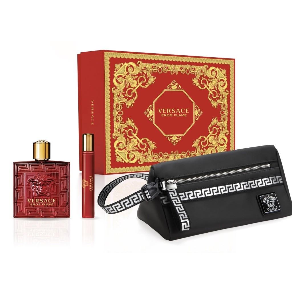 VERSACE EROS FLAME 100ML GIFT SET Beauty Personal Care