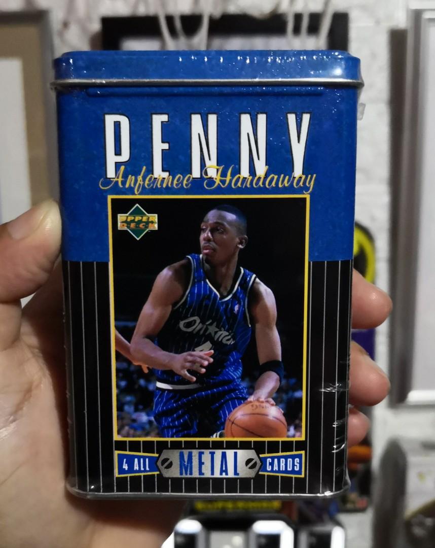 Vintage 1996 upper deck PENNY HARDAWAY metal cards made in usa, Hobbies &  Toys, Memorabilia & Collectibles, Vintage Collectibles on Carousell