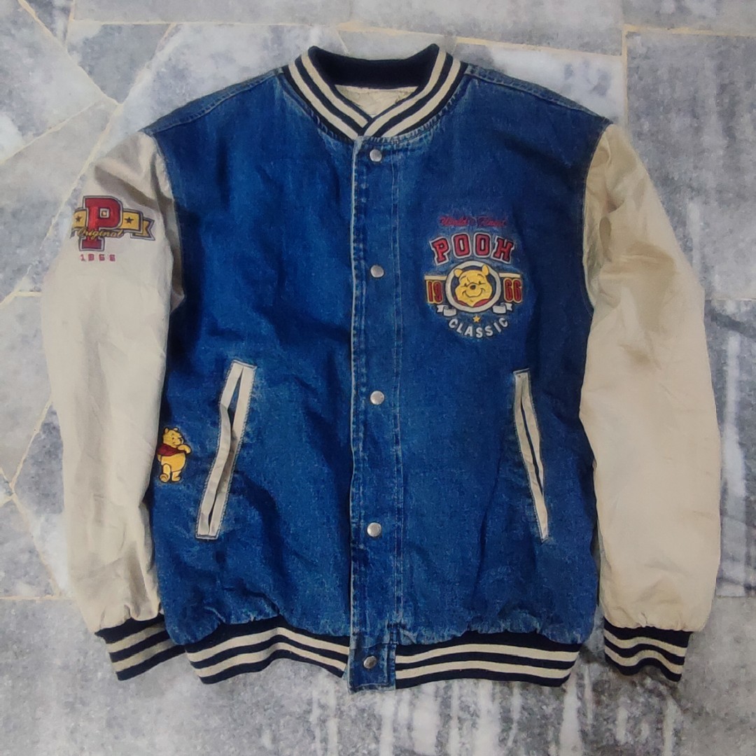 Vintage Disney Varsity Jacket Men s Fashion Coats Jackets and