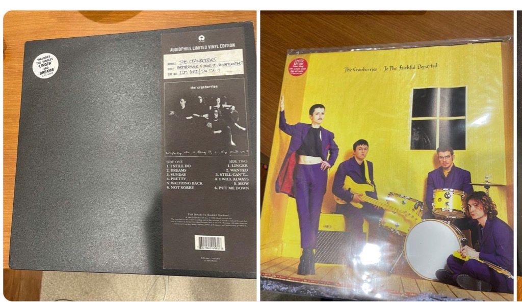 Vinyl The Cranberries Everybody Else Is Doing It, So Why Can’t We? & To