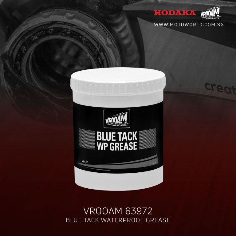 Vrooam Waterproof Bicycle Grease Marine Grade Lithium Blue Tack for