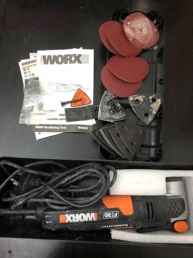 WORX sonicrafter WX680 F30, Everything 