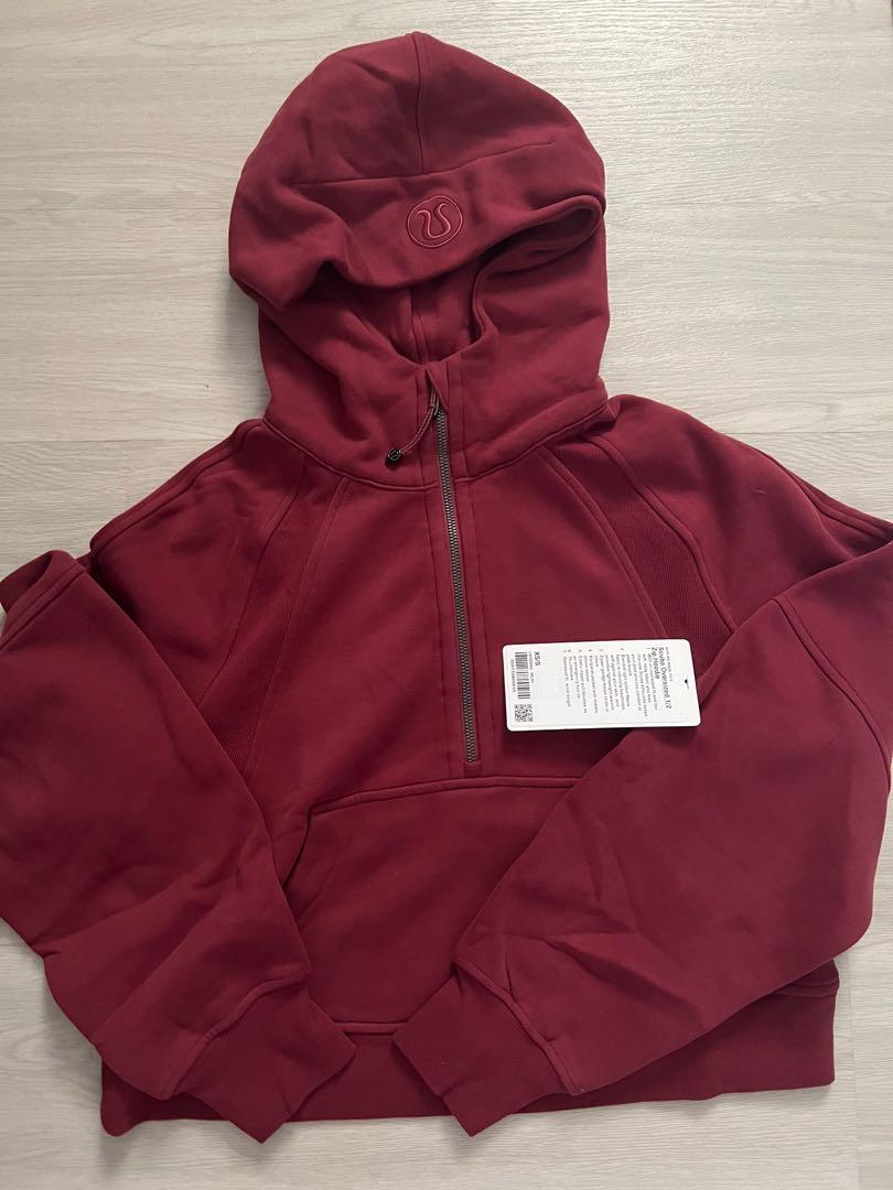 WTT/WTS Lululemon Scuba Oversized 1/2 Zip Hoodie, Women's Fashion