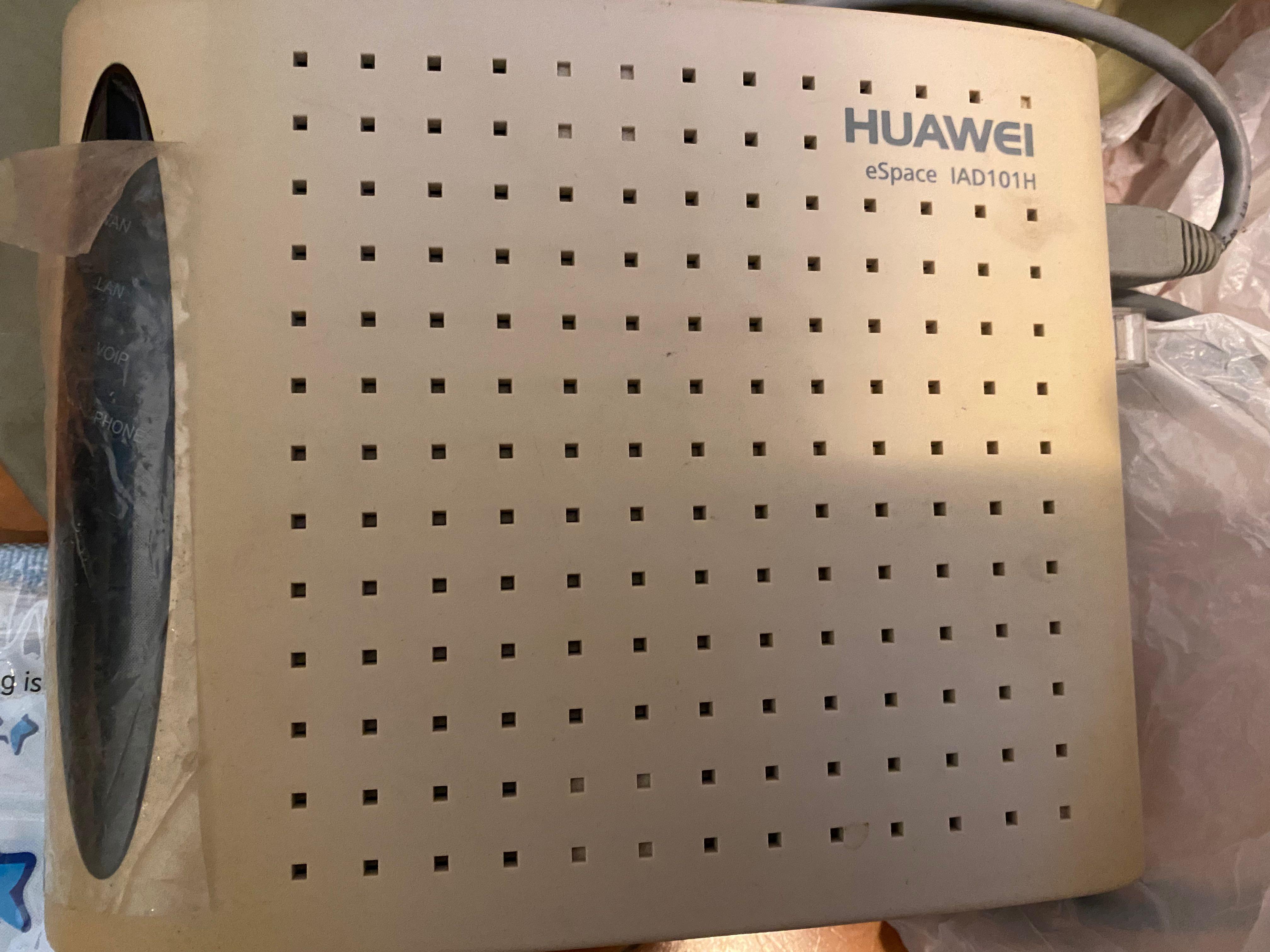 80% 新華為56k 撥號上網路由器HUAWEI, 電腦＆科技, 電腦周邊及配件, Wifi及上網相關產品- Carousell