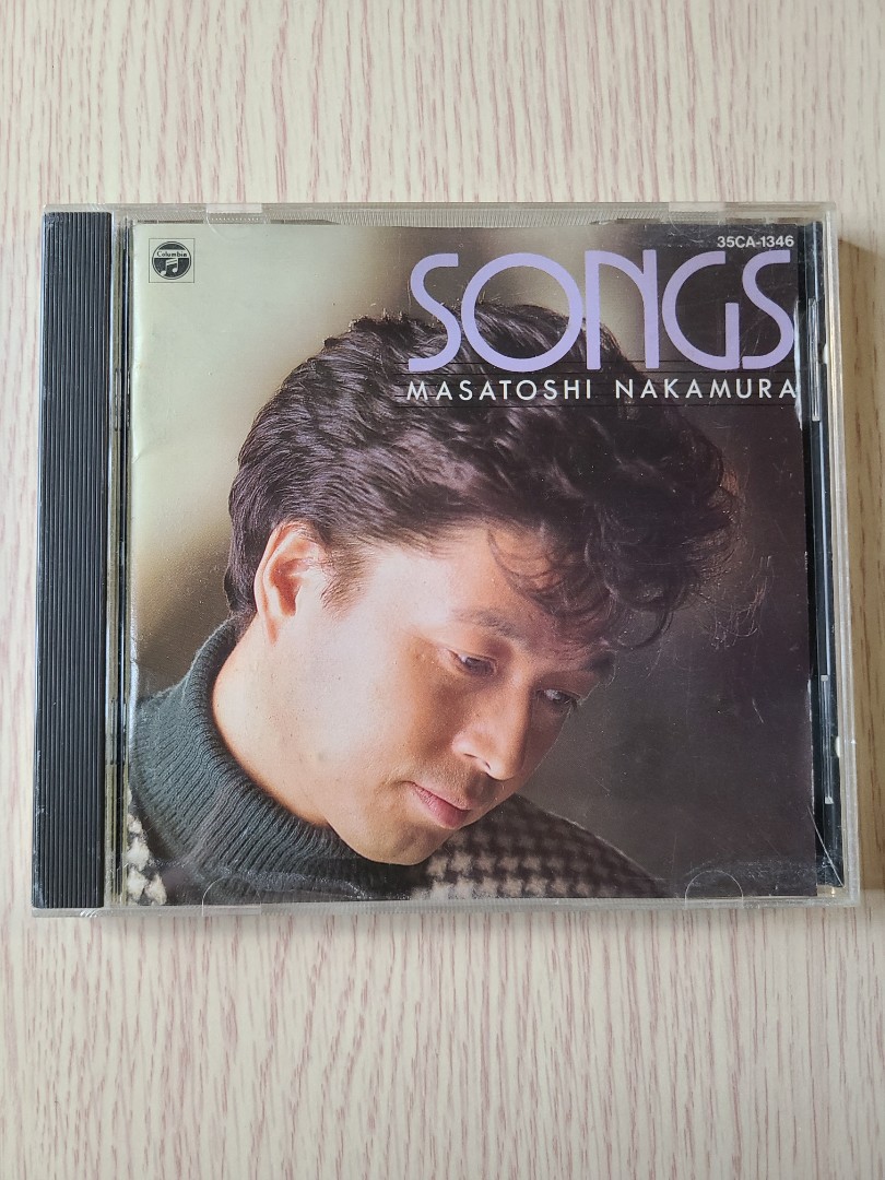 中村雅俊Masatoshi Nakamura Songs CD, 興趣及遊戲, 音樂、樂器 