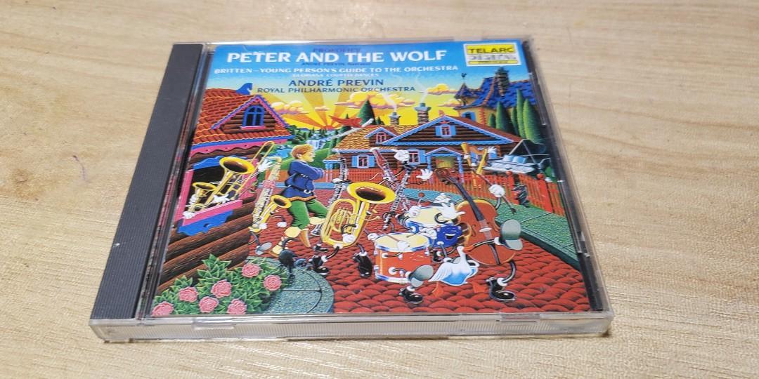 日本版 PETER AND THE WOLF CD碟 86年MADE IN JAPAN 舊正版碟,