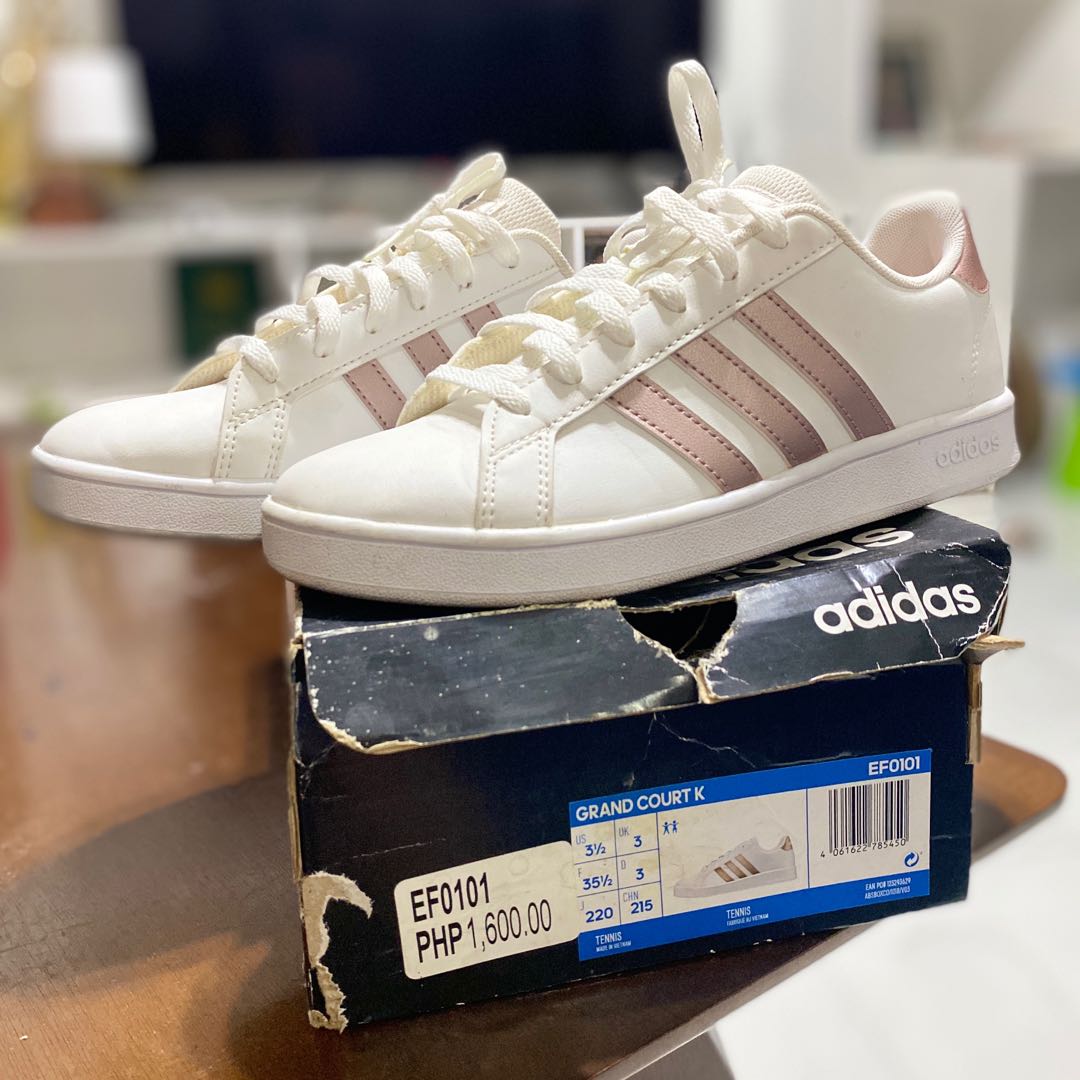 Adidas Grand Court Kids (US 3 5) Women #39 s Fashion Footwear Sneakers