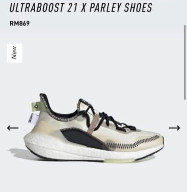 Adidas Ultraboost 21 X Parley Shoes Men s Fashion Footwear