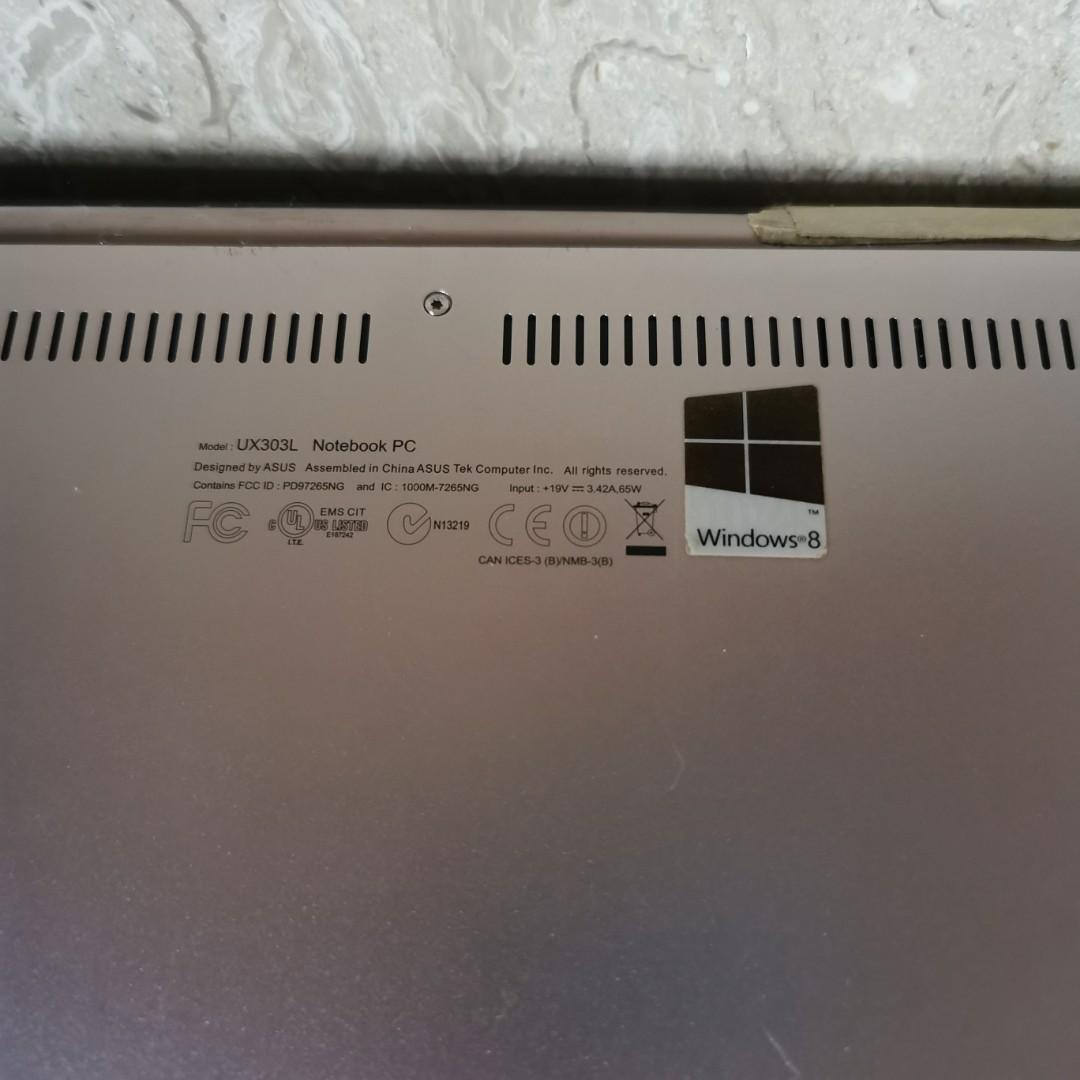 ASUS UX303L LAPTOP, Computers & Tech, Laptops & Notebooks on Carousell