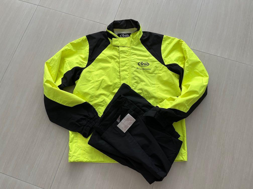 Authentic Arai raincoat, Motorcycles 