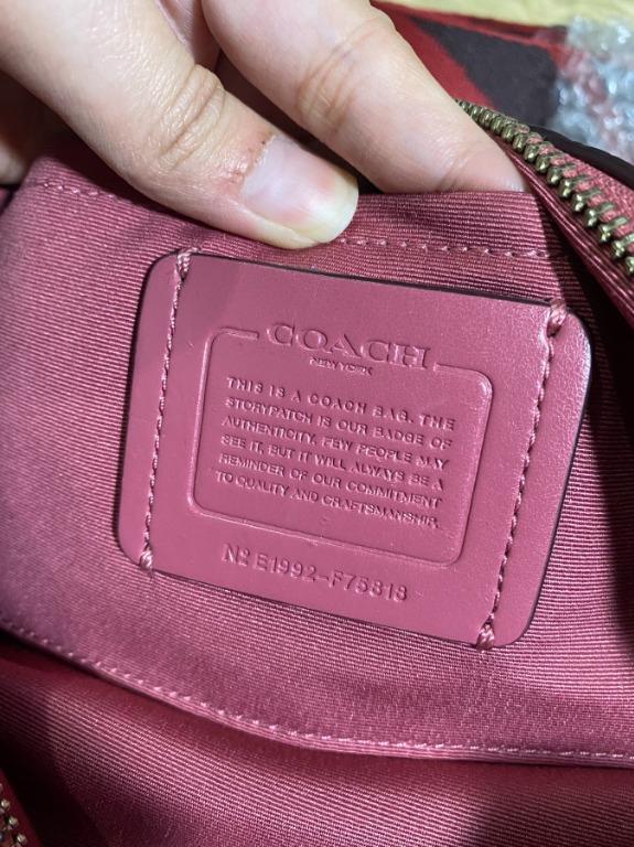 AUTHENTIC Coach Jes Crossbody Pink, Women's Fashion, Bags & Wallets