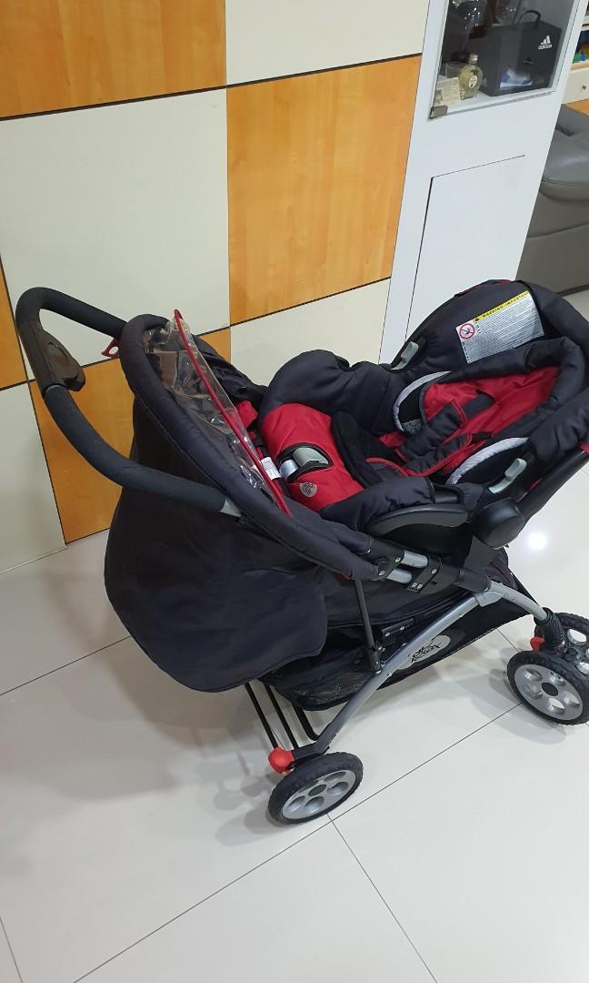 Baby Relax Stroller And Car Seat Emoji Travel System