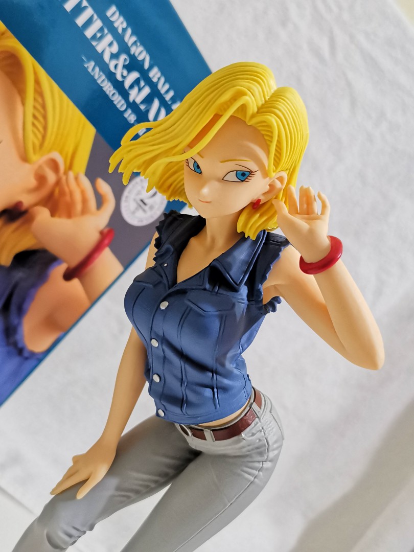 Dragon ball z glitter shop & glamours android 18