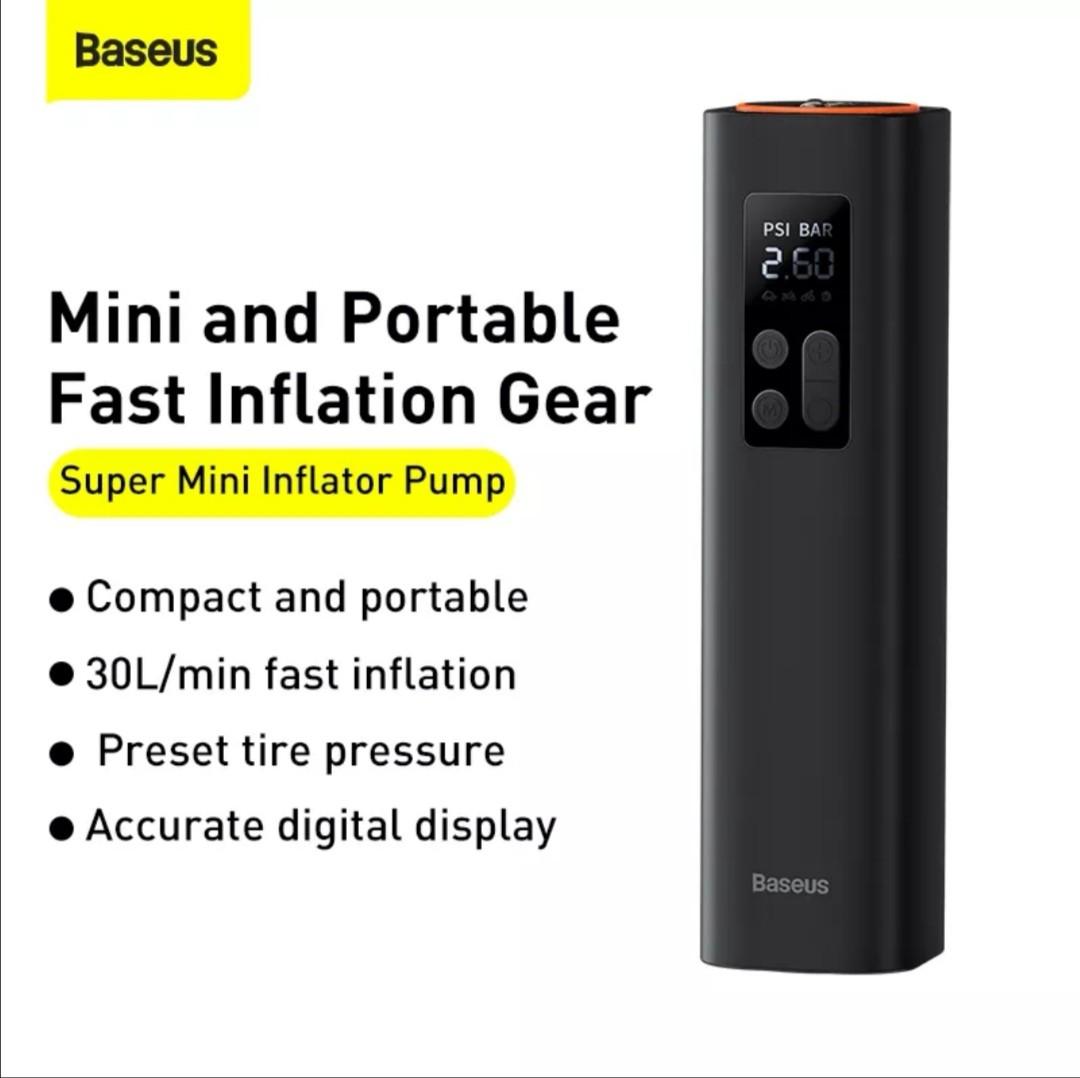 super portable electric bike pump