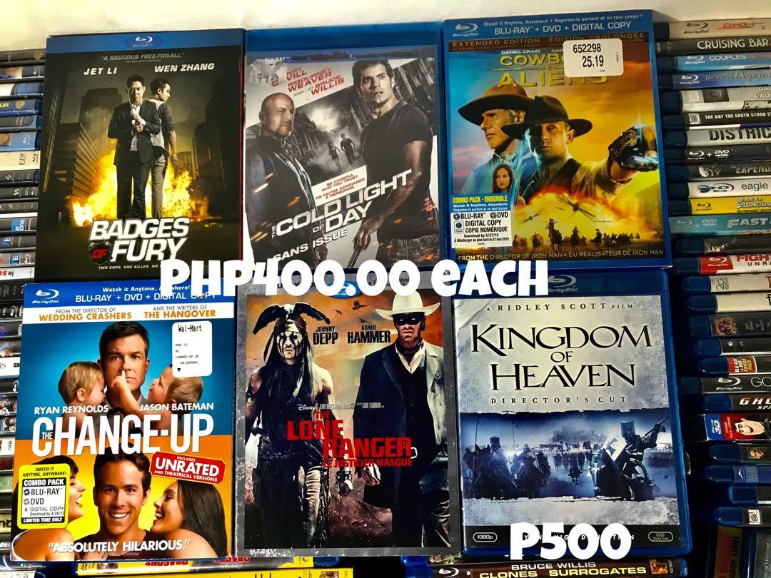 Blu-Ray Sale, Hobbies & Toys, Music & Media, CDs & DVDs on Carousell