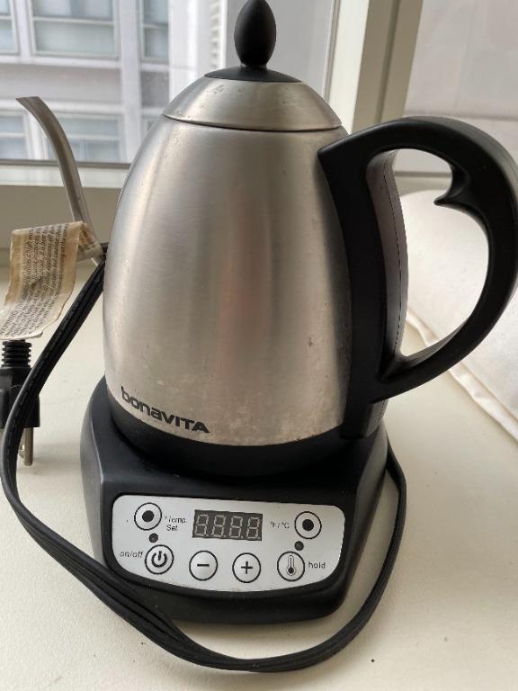 Bonavita 1.0L Variable Temperature Electric Kettle, 1.0 Liters