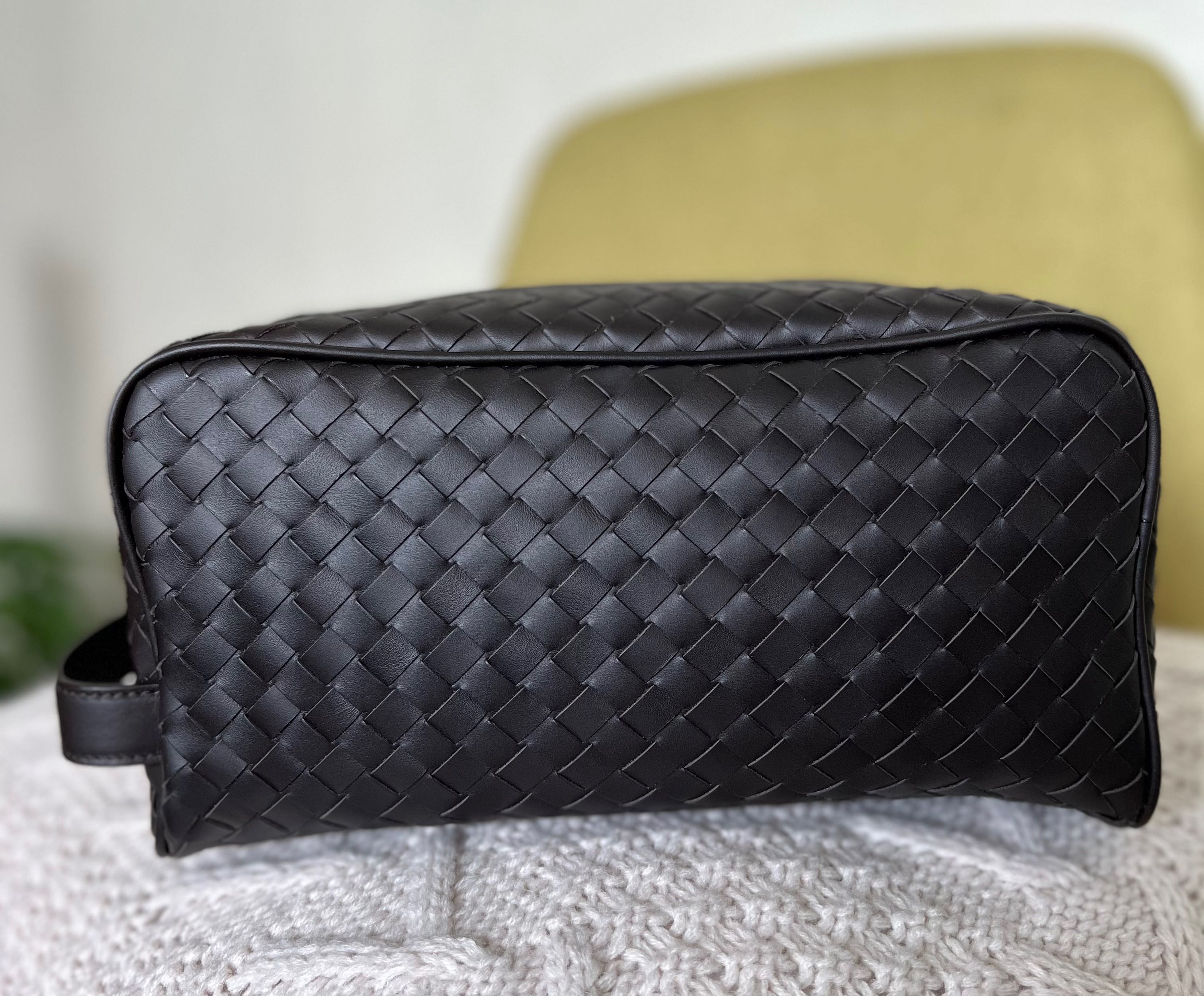Bottega Venetta Classic Wash Bag Toiletry Pouch Casual Clutch