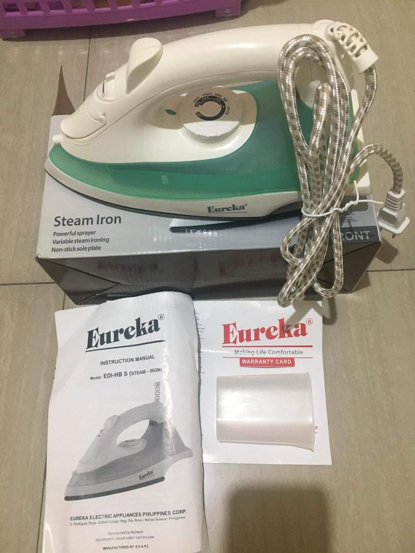Brand New Eureka Flat Iron with Steam, TV & Home Appliances, Irons