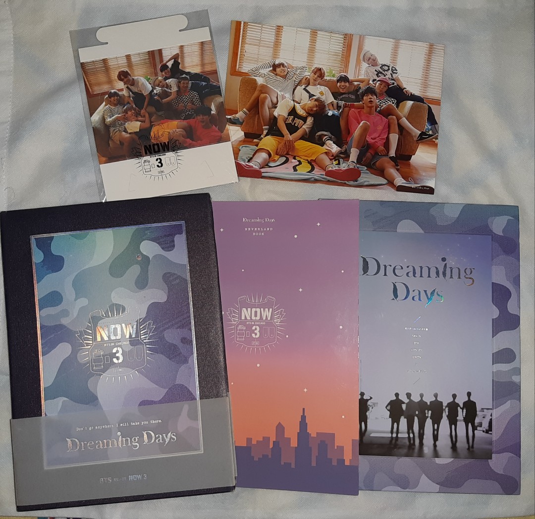 BTS Now 3 in Chicago Dreaming Days DVD - Media
