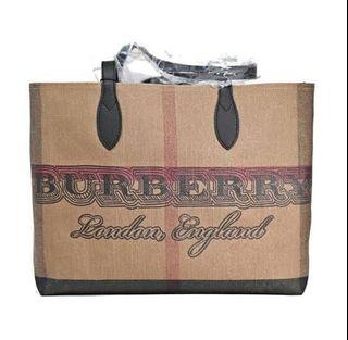 Burberry Canvass Tote Bag