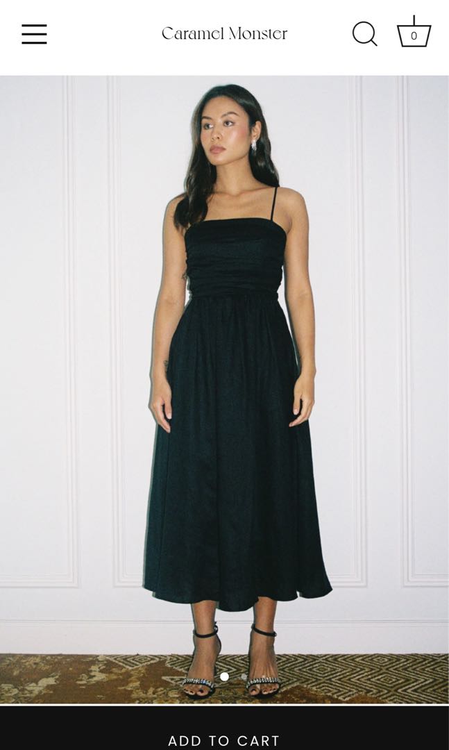 Caramel Monster Chloe Dress in L, Women's Fashion, Dresses & Sets, Dresses on Carousell