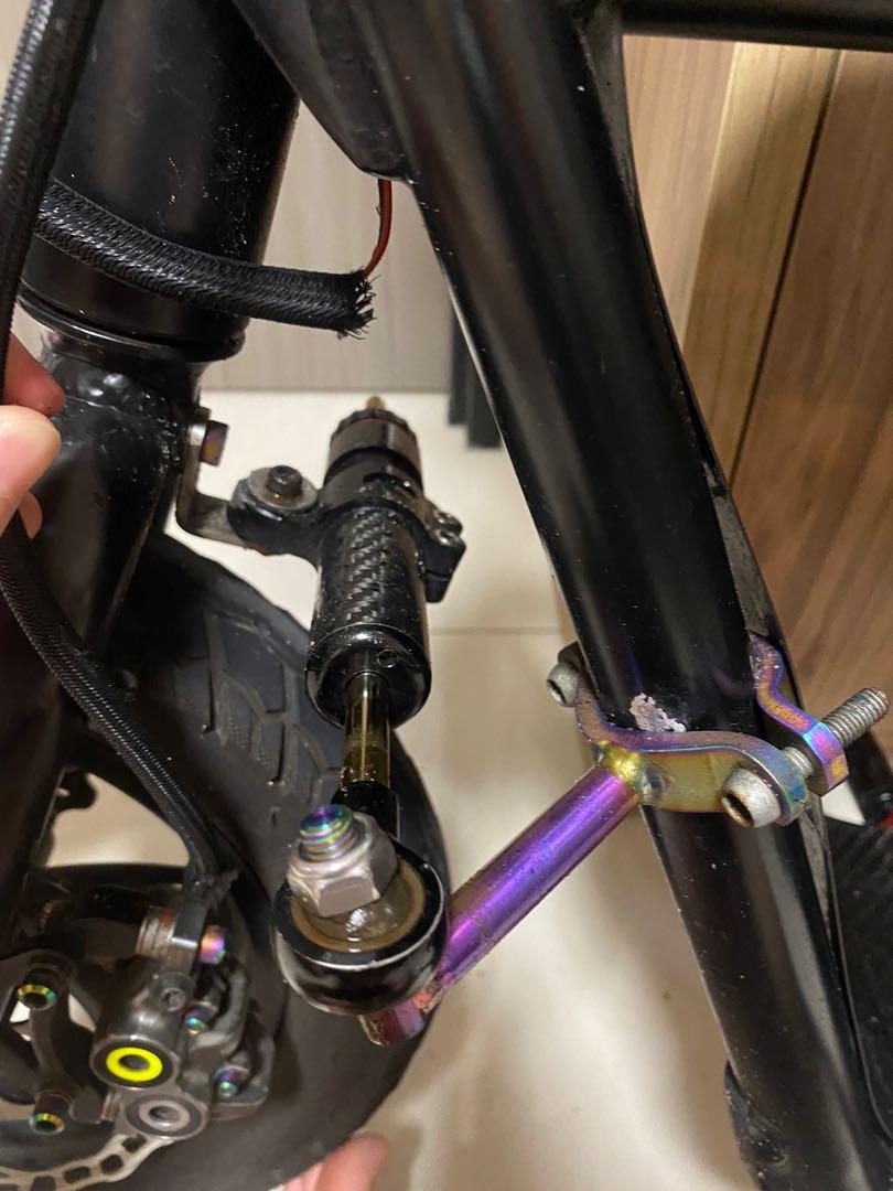 Carbon steering damper for fiido dyu ebike, Sports Equipment, PMDs, E